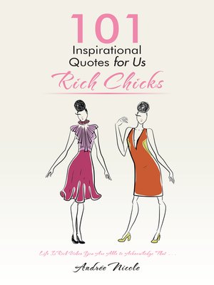 cover image of 101 Inspirational Quotes for Us Rich Chicks